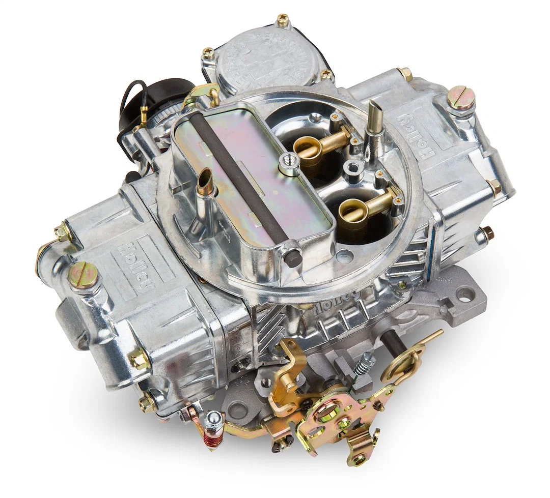 0-80508S – HOLLEY Carburetor, 4 Barrel 750 Cubic Feet Per Minute (CFM) Square Bore Flange Electric Choke Vacuum Secon...